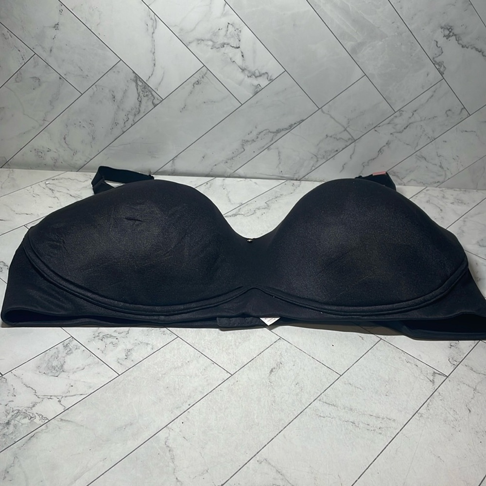 NWT Cacique Lane Bryant Womans Bra Black Lightly Lined NO WIRE 46DDD